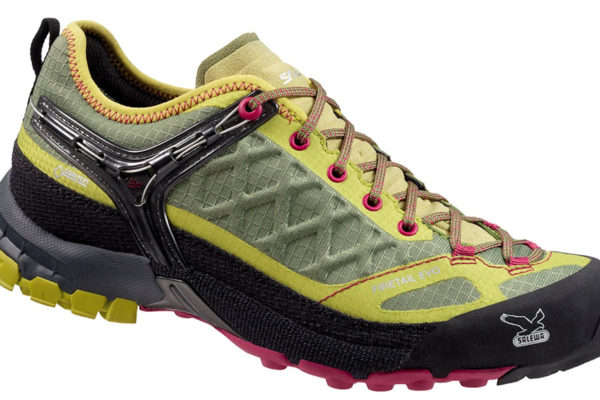 Firetail Evo GTX Salewa je dámská trekingová obuv, která zvládne každý typ terénu a zajistí stabilitu i na hladkém mokrém terénu. Foto: www.4camping.cz