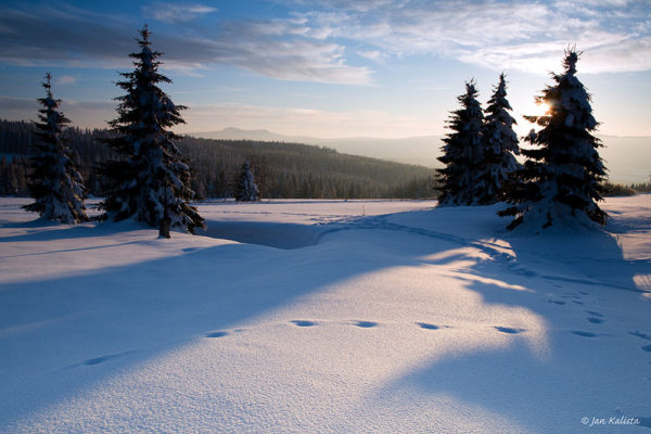 Krásná a romantická krajina kolem Kašperských Hor. Foto: www.nebespan.cz